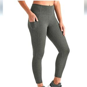 MEMBER’S MARK Women's Gray High-Waisted Full Everyday Leggings Size Medium